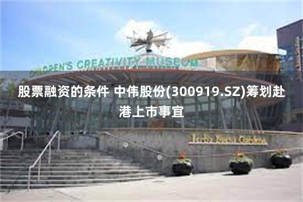 股票融资的条件 中伟股份(300919.SZ)筹划赴港上市事宜